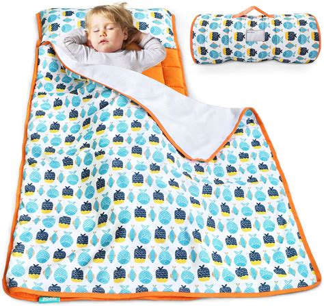 Amazon.com: Toddler Nap Mat with Blanket, Nap Mats for Daycare ...