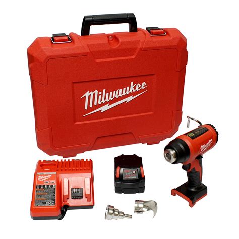 MILWAUKEE'S Electric Tools 2688-21 M18 Heat Gun Kit : Amazon.in ...