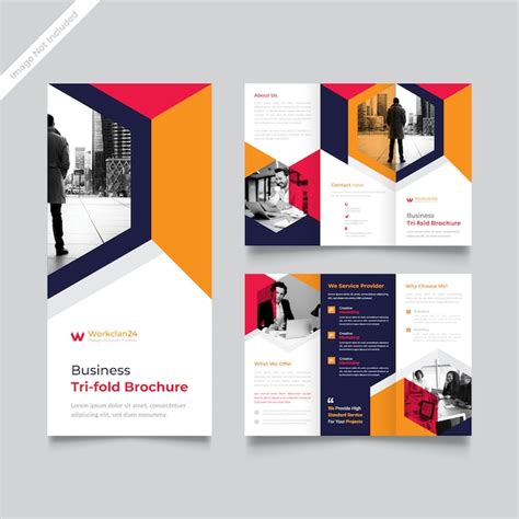 Corporate trifold brochure template 2020 premium vector | Premium Vector