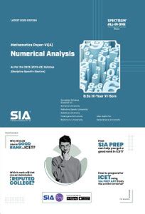 Numerical Analysis (Mathematics Paper-VI (A)) B.Sc III-Year VI-Sem (O.U ...