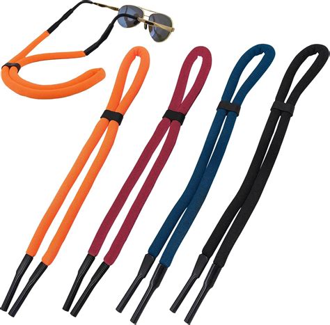 Jozzken Floating Sunglasses Strap - 4 Pcs Adjustable Eyeglass ...