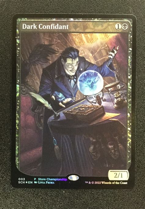 Dark Confidant (FOIL) - MTG Proxy Game Day & Store Championship Promos ...