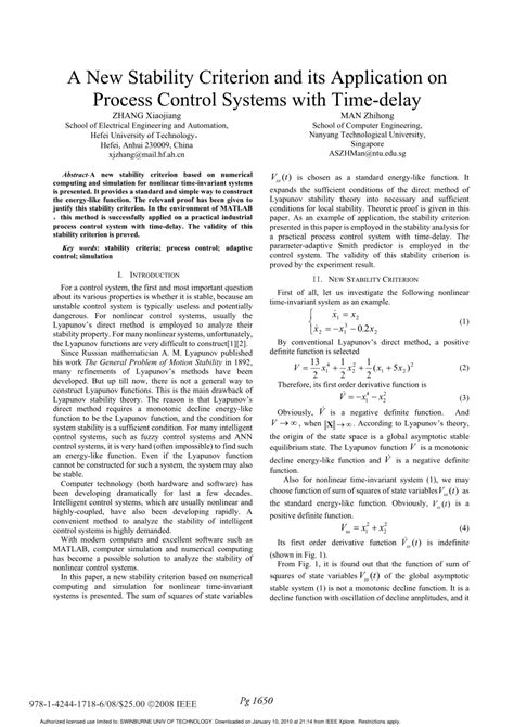 Image result for Stability Test Process Control Engineering