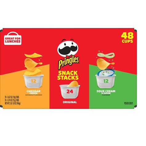 Buy Pringles Potato Crisps Chips, Variety Pack, Snacks Stacks (33.8 oz ...