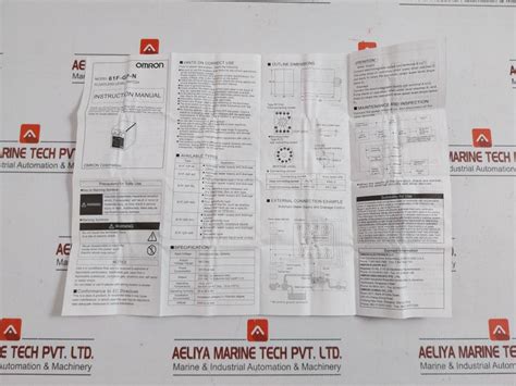 Omron Floatless Level Switch 61F-gp-n - Aeliya Marine Tech