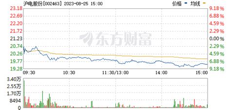 沪电股份(002463)股票价格_行情_走势图—东方财富网