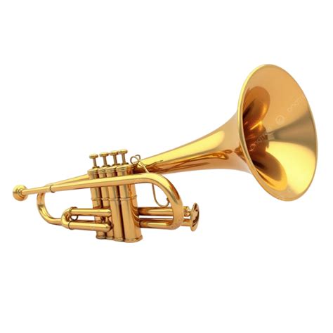 Brass Instrument Golden Trumpet, S Instrument Golden Trumpet, Brass ...