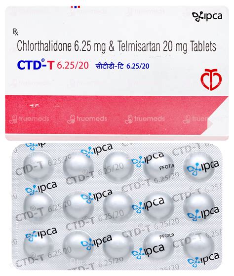 Ctd T 6.25/20 Tablet 15: Uses, Side Effects, Price & Substitutes