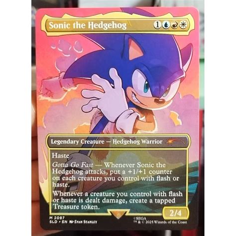Sonic the Hedgehog (Magic the gathering) | Shopee Philippines