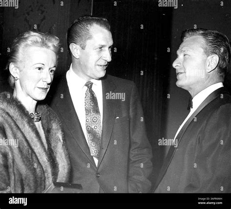 Night at the Game, EDDIE ALBERT with VINCENT PRICE and his wife Mary ...