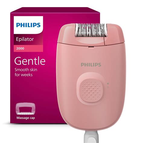 Philips Epilator Series 2000, Corded Epilator for Legs and Body, Hair ...