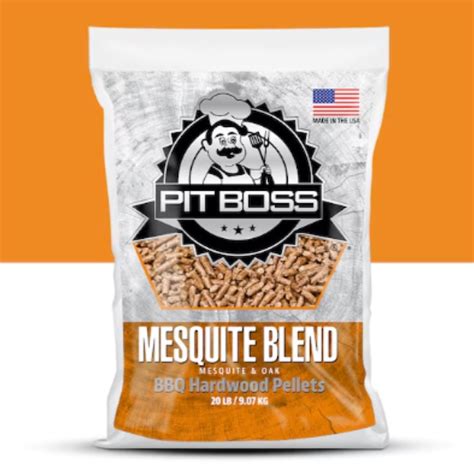 Pit Boss Mesquite 20-lb Wood Pellets 55238048M at Lowes.com