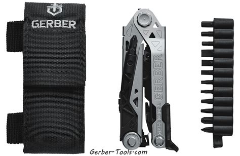 Gerber Center-Drive Multitool with sheath and bit set 31-003074