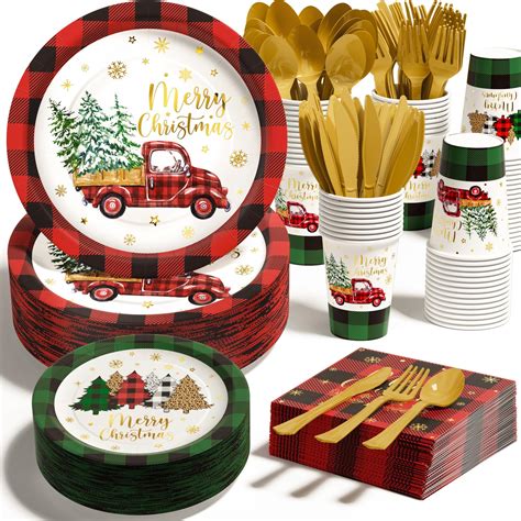 Unique Christmas Paper Plates at Bernice Astle blog