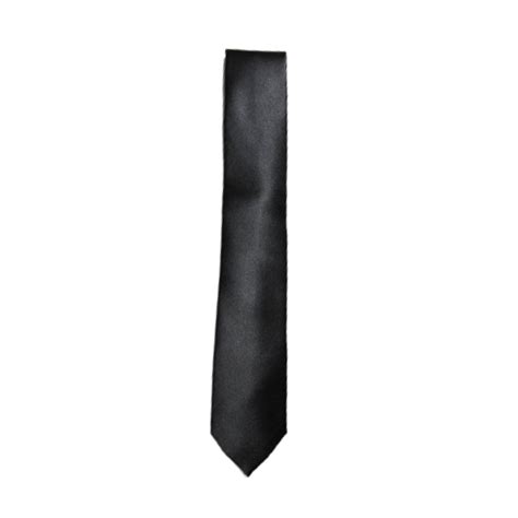 UniformsWala Men Formal Tie (Black) | Necktie Formal | Casual Necktie
