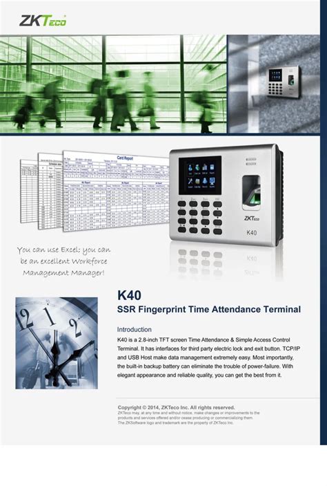 Biometric System - Zk Techo K45 Pro Service Provider from Lucknow