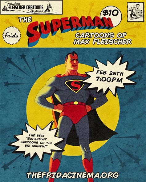 The Superman Cartoons of Max Fleischer – The Frida Cinema