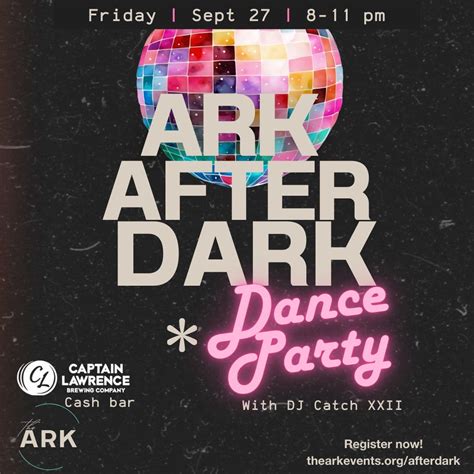 Sep 27 | The Ark After Dark Dance Party | Tarrytown, NY Patch
