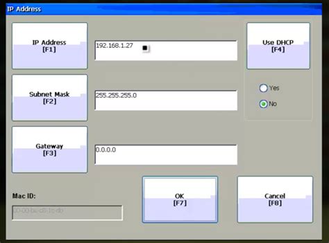 Image result for Set PanelView Plus Network Address