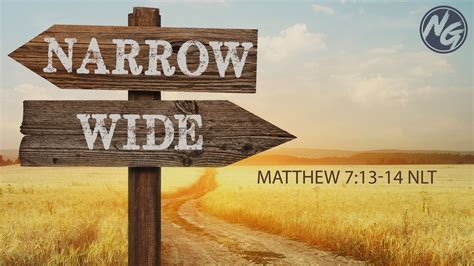 Wide And Narrow Road