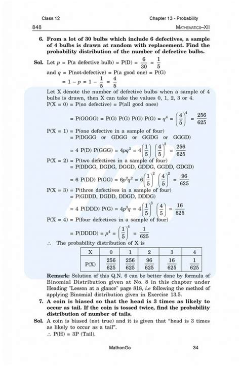 Image result for Maths Chapter 13 Class 12th Exercise 13.2