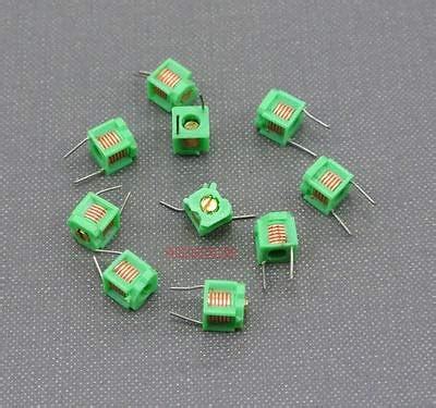 100pcs Variable Inductors Assortment Coil Adjustable 1 5t 5 5t ...