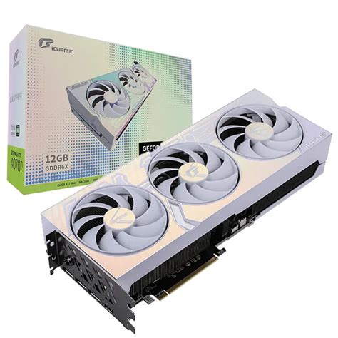 Buy COLORFUL iGame GeForce RTX 4070 Ti Ultra W OC-V 12GB GDDR6X ...