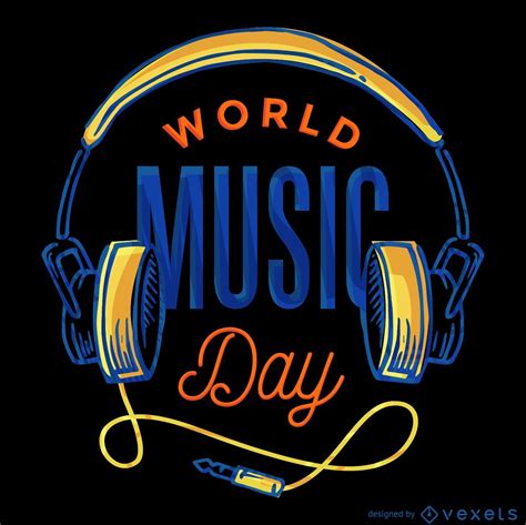 World Music Day Design Vector Download