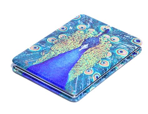 Buy Divine Buddha - Rectangular Peacock Motif Double Sided Mirror ...