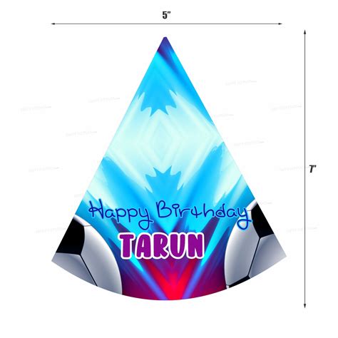 Football Personalized Theme Hat | Party supplies online – Party ...