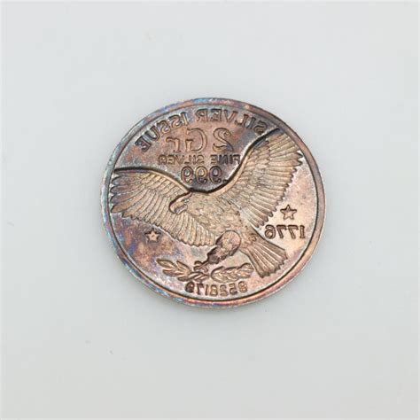 1776 Fine Silver Eagle Silver Issue Round | Property Room