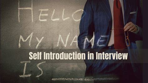 Self Introduction for Experienced Interview 的图像结果