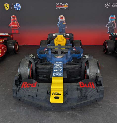 How LEGO brought 10 fully-drivable F1 cars to life at the Miami Grand Prix