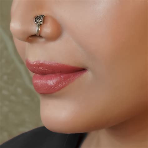 Urmi Clip- On Silver Nose Pin – PP Jewellers
