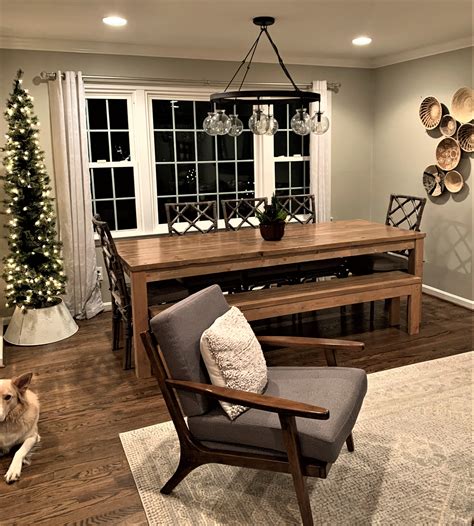 Rustic Farmhouse Dining Table, Dining Room Set, Dining Room Set ...