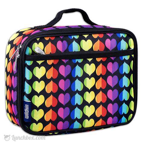 Rainbow Hearts Insulated Lunch Box | Lunchbox.com