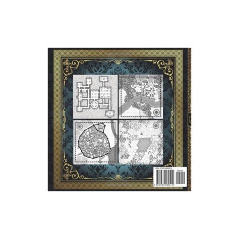 Silent Wave Press Diverse Collection of 80 Fantasy Maps for Tabletop ...