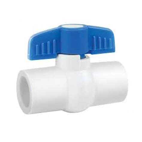 Aqualife 1 Inch UPVC Plastic Ball Valve (White, Pack Of 10) : Amazon.in ...
