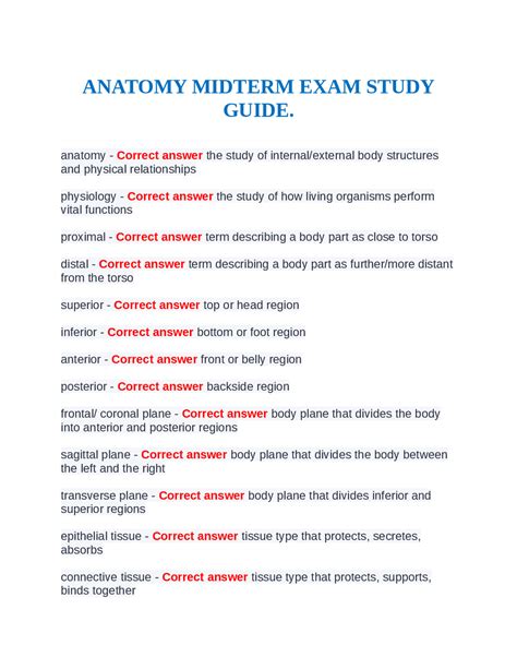Image result for Midterm Exam Study Guide