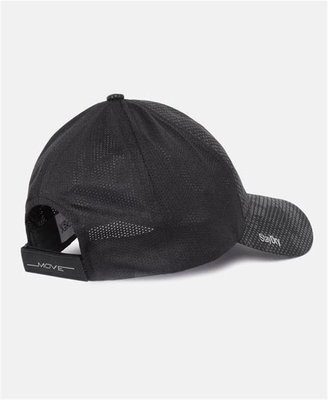 Buy Polyester Printed Cap with Adjustable Back Closure and StayDry ...