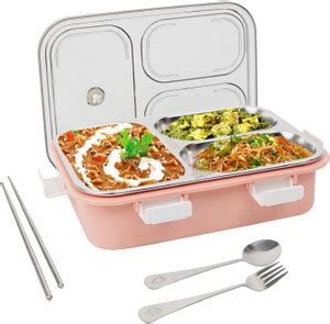 Flipkart.com | ZingZest Tiffin Box Steel for College Kids with ...