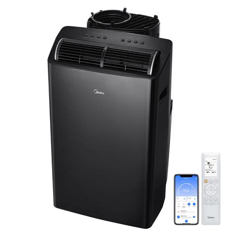 Midea Duo 14,000 BTU (12,000 BTU SACC) HE Inverter Ultra Quiet Portable ...