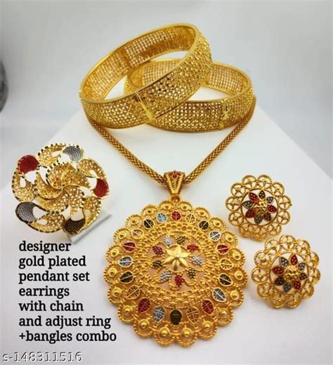 Om Shiv Collection Exclusive Bangles And Pandent Set – Shefit