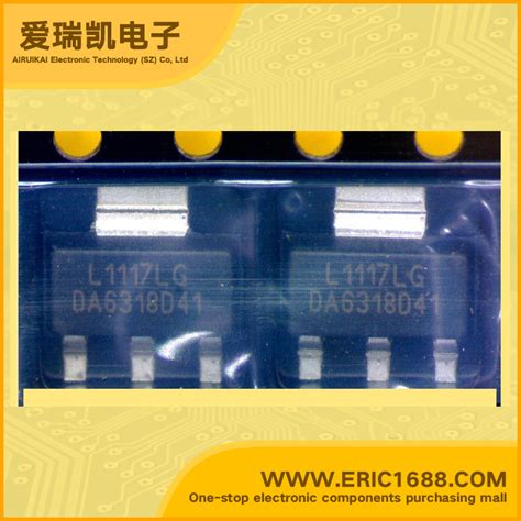 L1117LG LDO Voltage Regulator Adjustable 1.1V SOT-大223 marking L1117LG ...