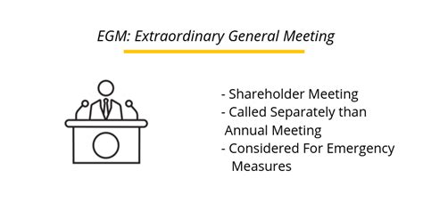 Extraordinary General Meeting