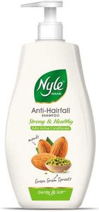 Nyle Naturals Strong & Healthy Anti Hairfall 2 In1 Shampoo,800ml ...