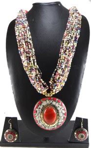 Shiv Kutumb Metal, Stone Multicolor Jewellery Set Price in India - Buy ...