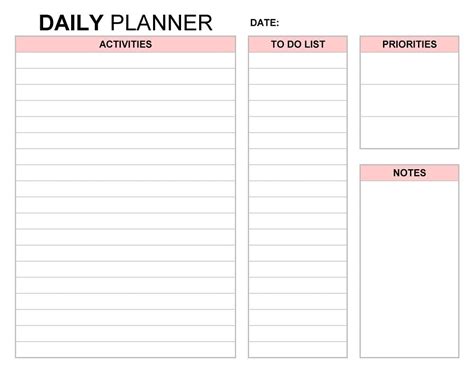 Free Printable Time Schedule 的图像结果