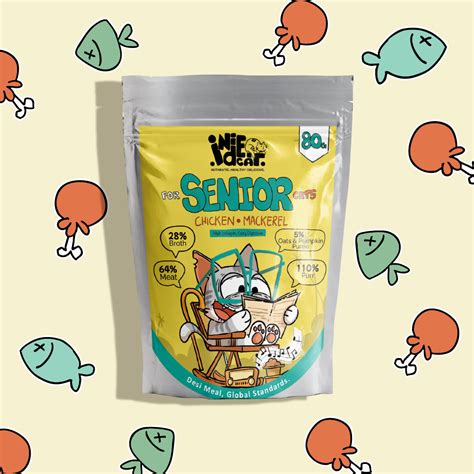 IndieCat for Senior Cats – Chicken & Mackerel – Pet's of Paradise India