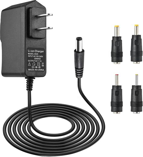 Amazon.com: YDRANT Replacement for Record Player Power Cord, DC 5V Power Cord Compatible with ...